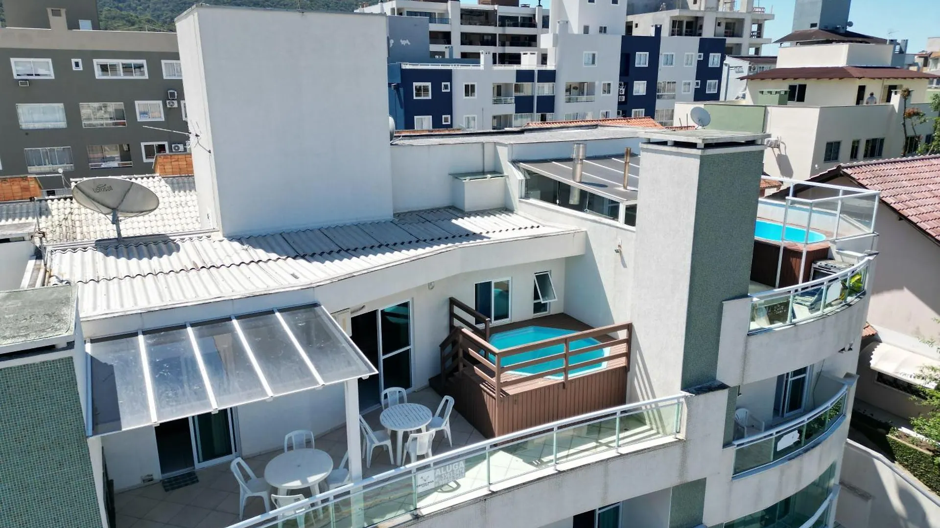 150M Do Mar! Cobertura Duplex Com Piscina Privada Lägenhet Bombinhas Brasilien